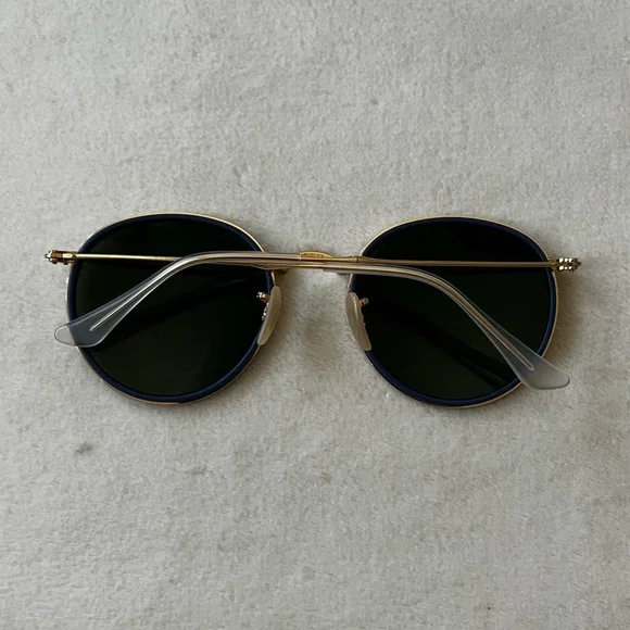 Ray-Ban Round Metal Folding Sunglasses - Picture 6 of 8